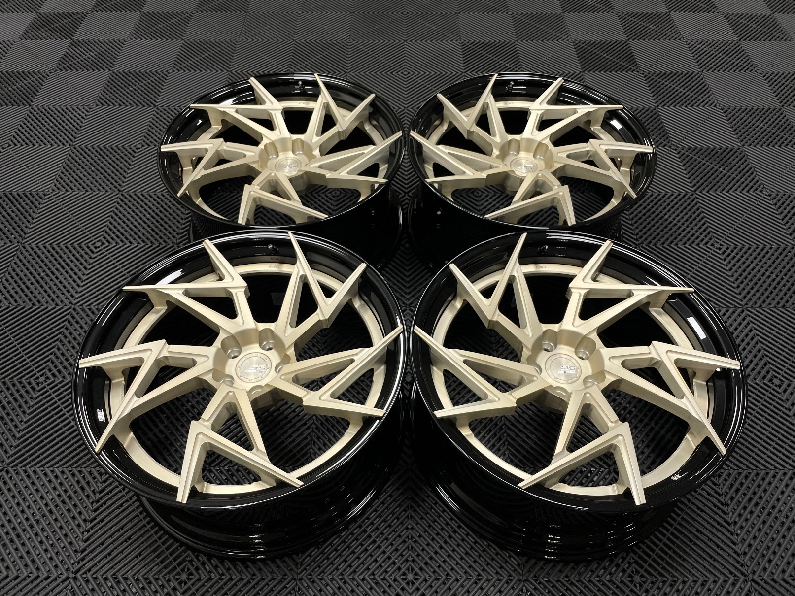 HOT OFF THE PRESS - BC FORGED HCA 222 in satin royal gold