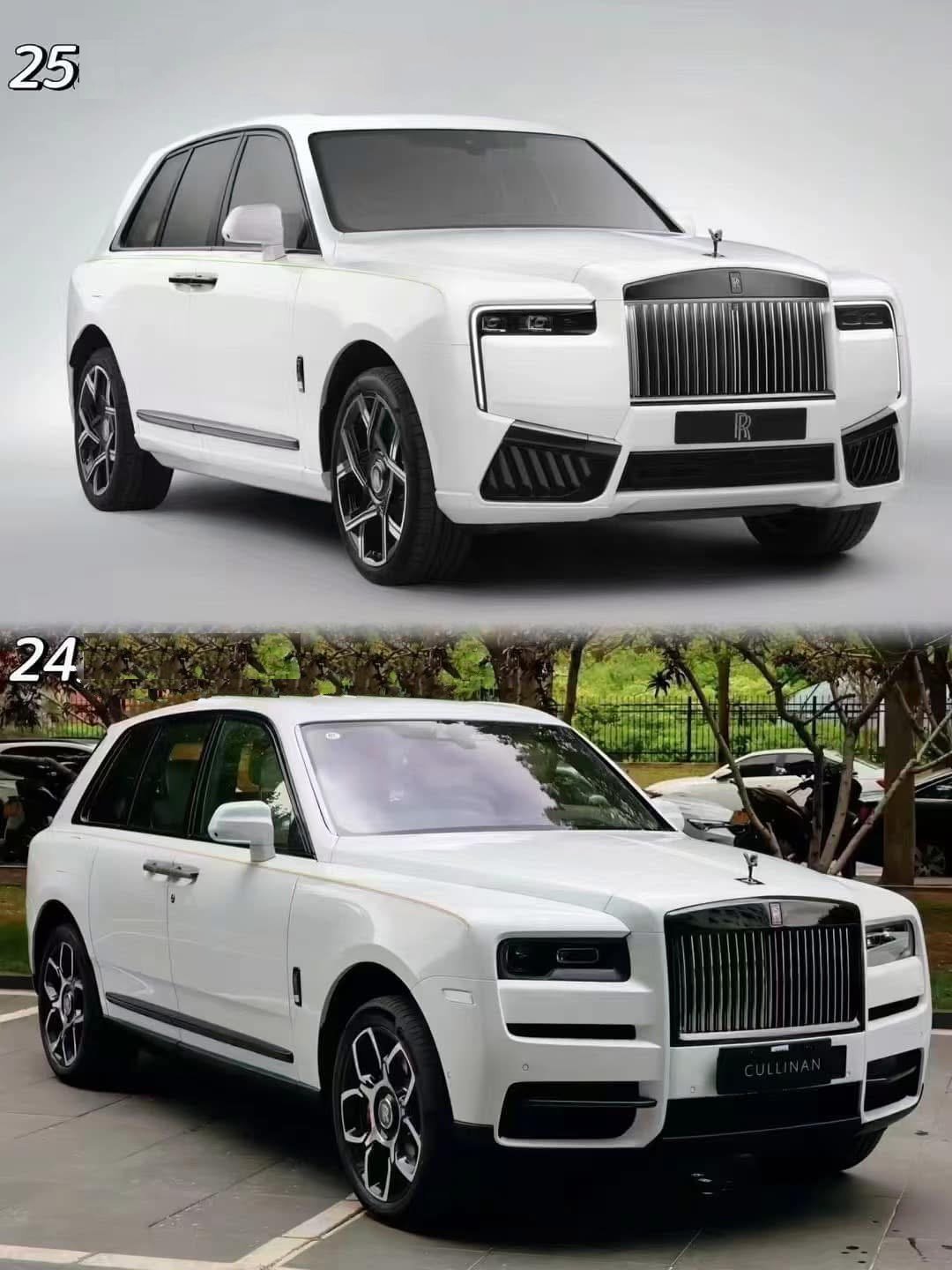 Rolls Royce Cullinan upgrade to Cullinan 2 kit with headlights