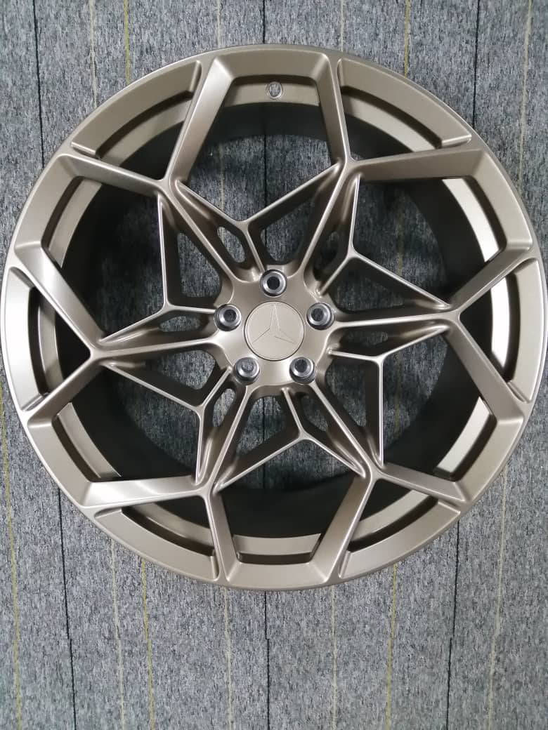 NEW SET OF RAZOR FORGED WHEELS : FROZEN BRONZE FOR MERCEDES GLC 63 AMG