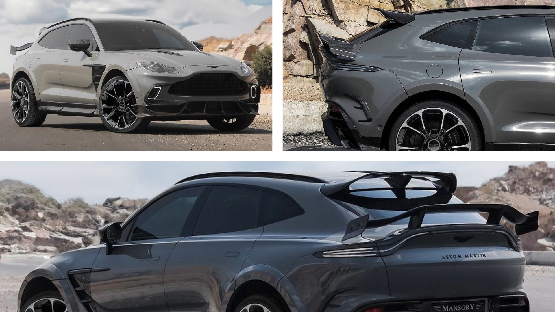 Tuned Aston Martin DBX by Mansory