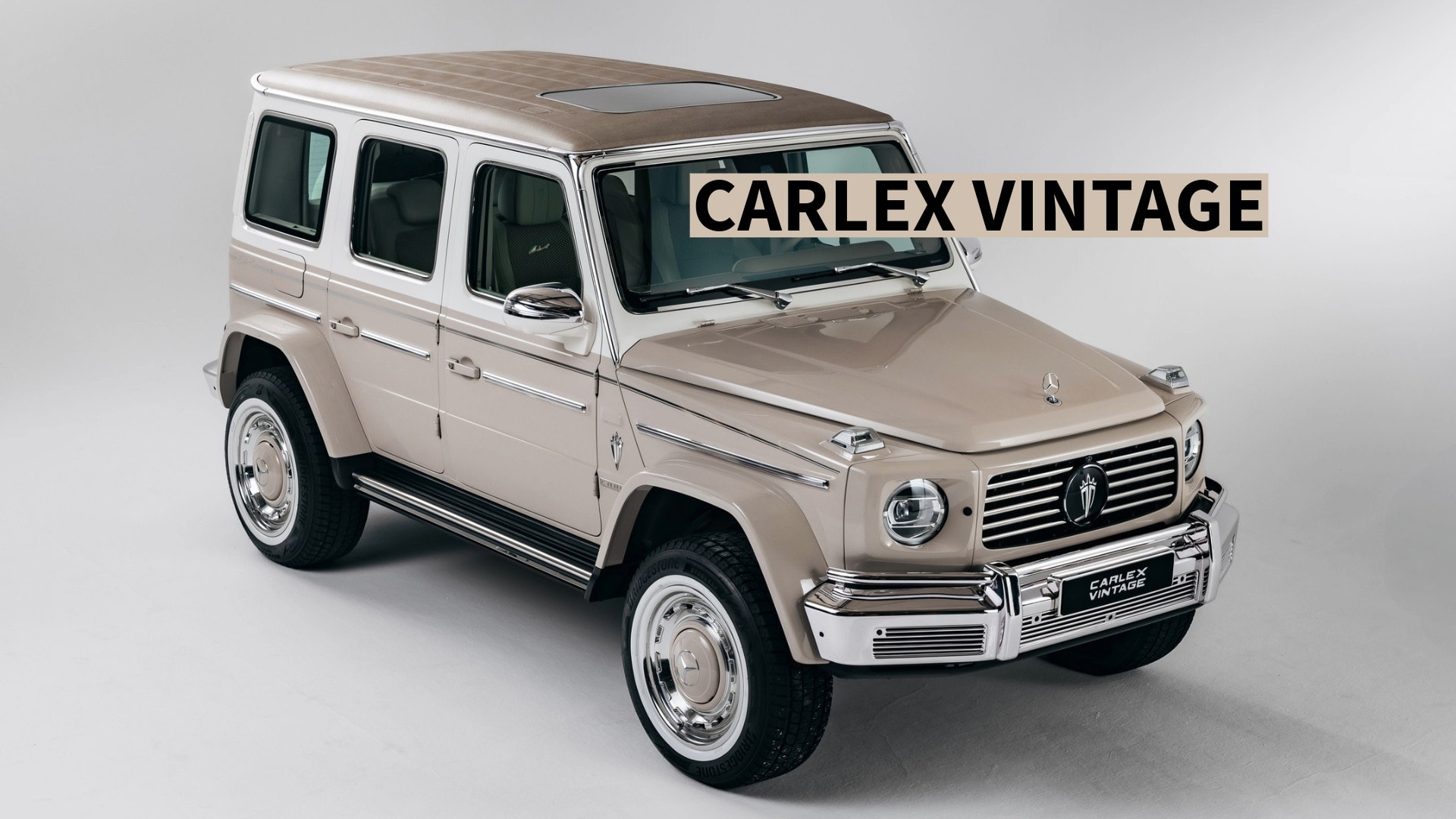 Retro 2025 Mercedes G-Wagen by Carlex Design