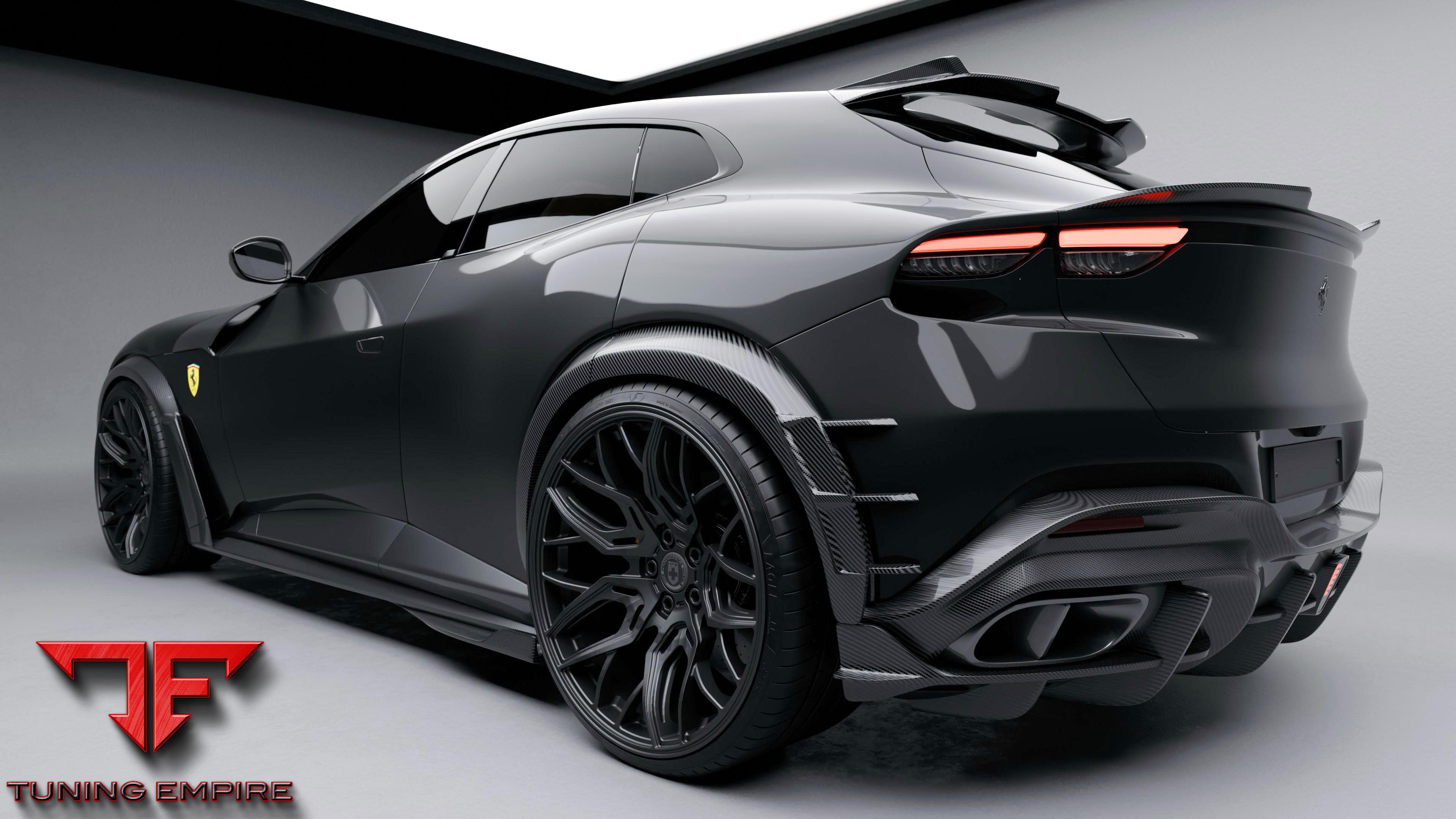 FERRARI PUROSANGUE CARBON FIBER 'RAZOR' BODY KIT