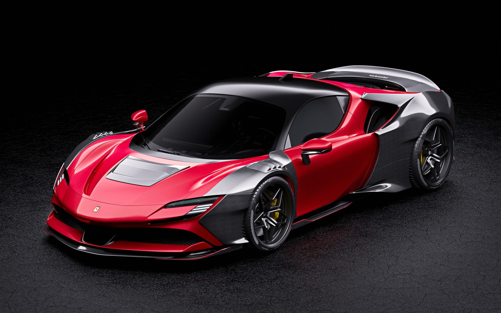 Ferrari SF90 Lightning Kit by Zacoe