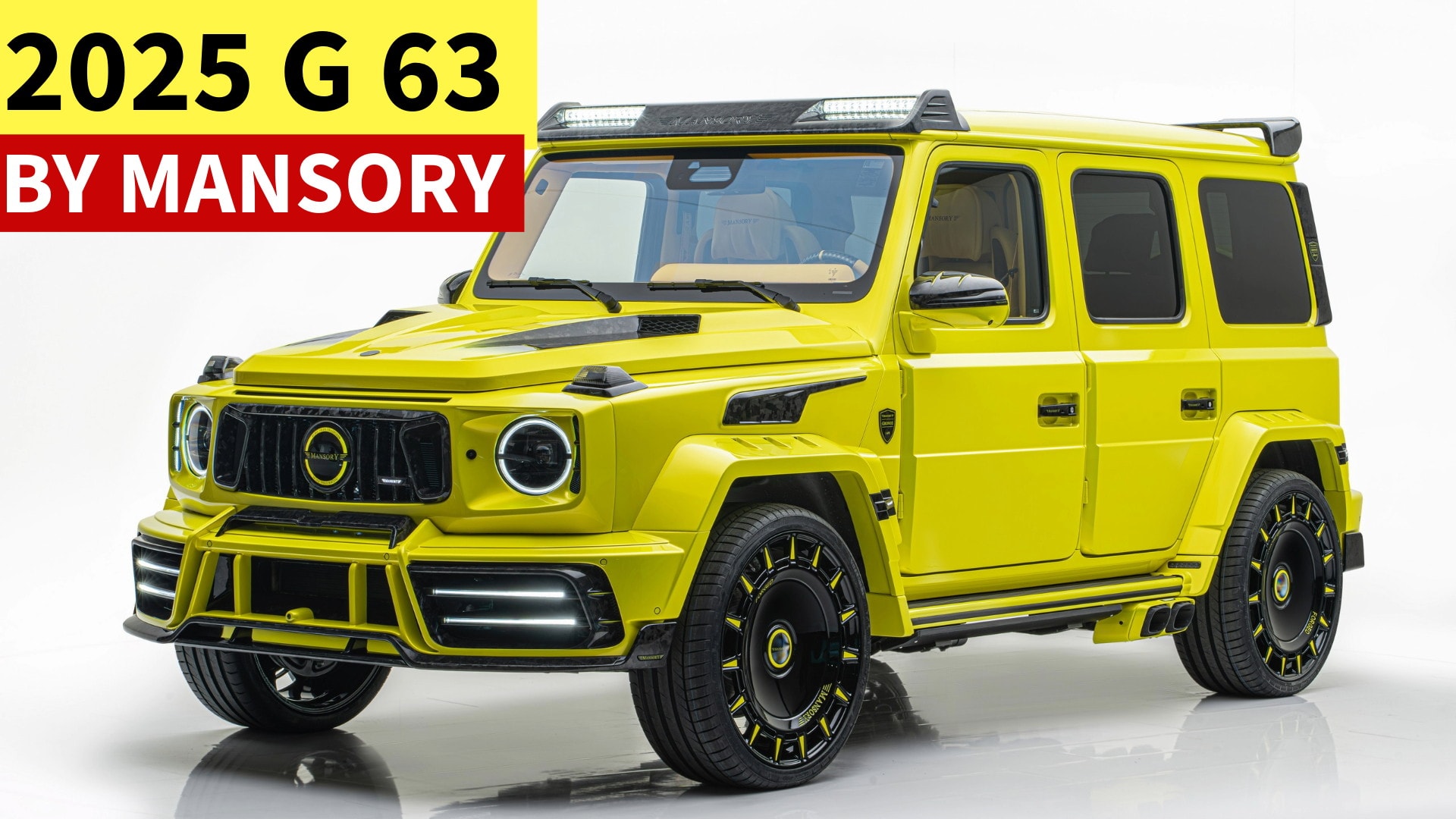 Mansory Tunes 2025 Mercedes-AMG G 63