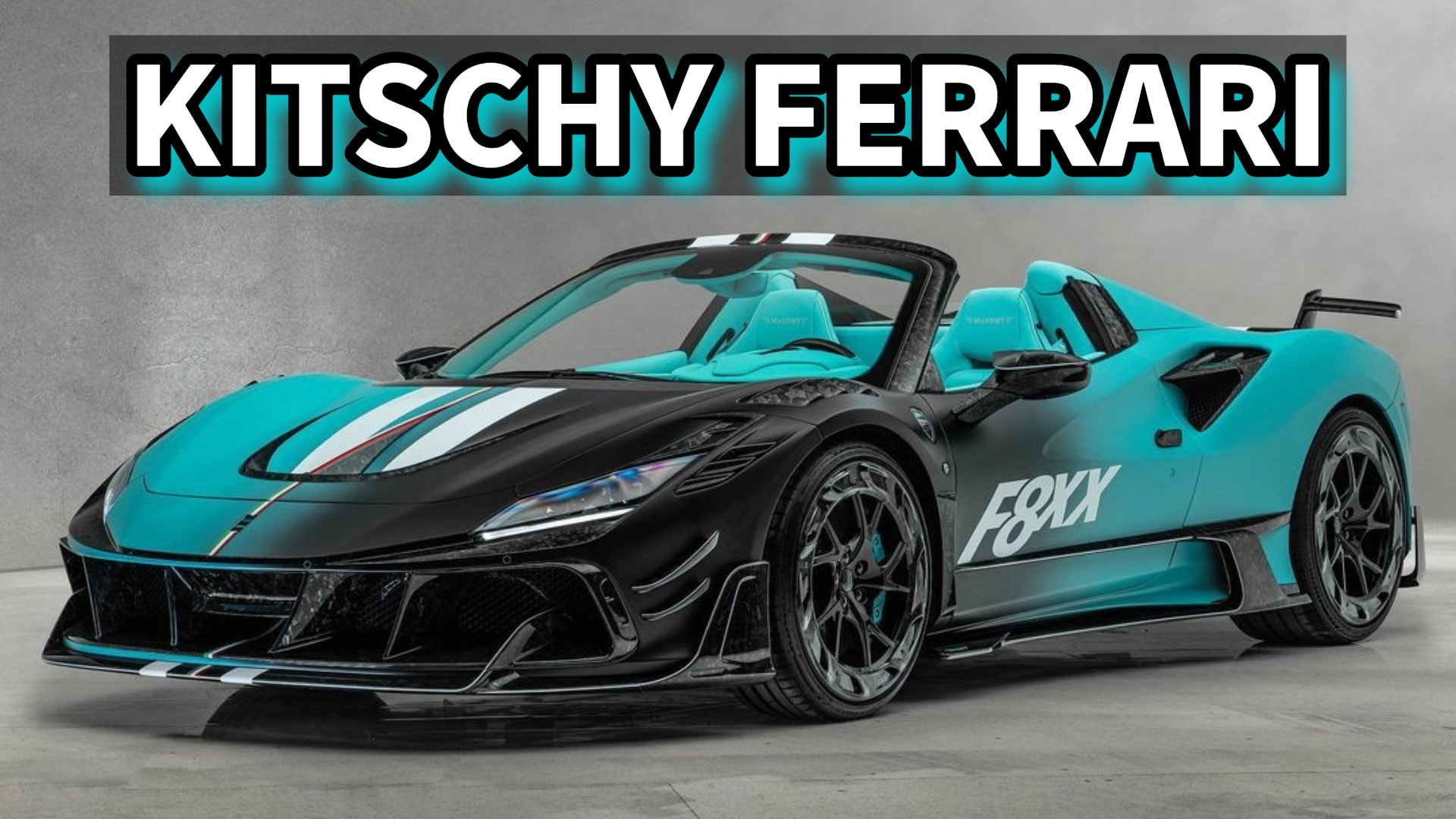 Mansory F8XX Spider Ruins the Ferrari F8 in Style