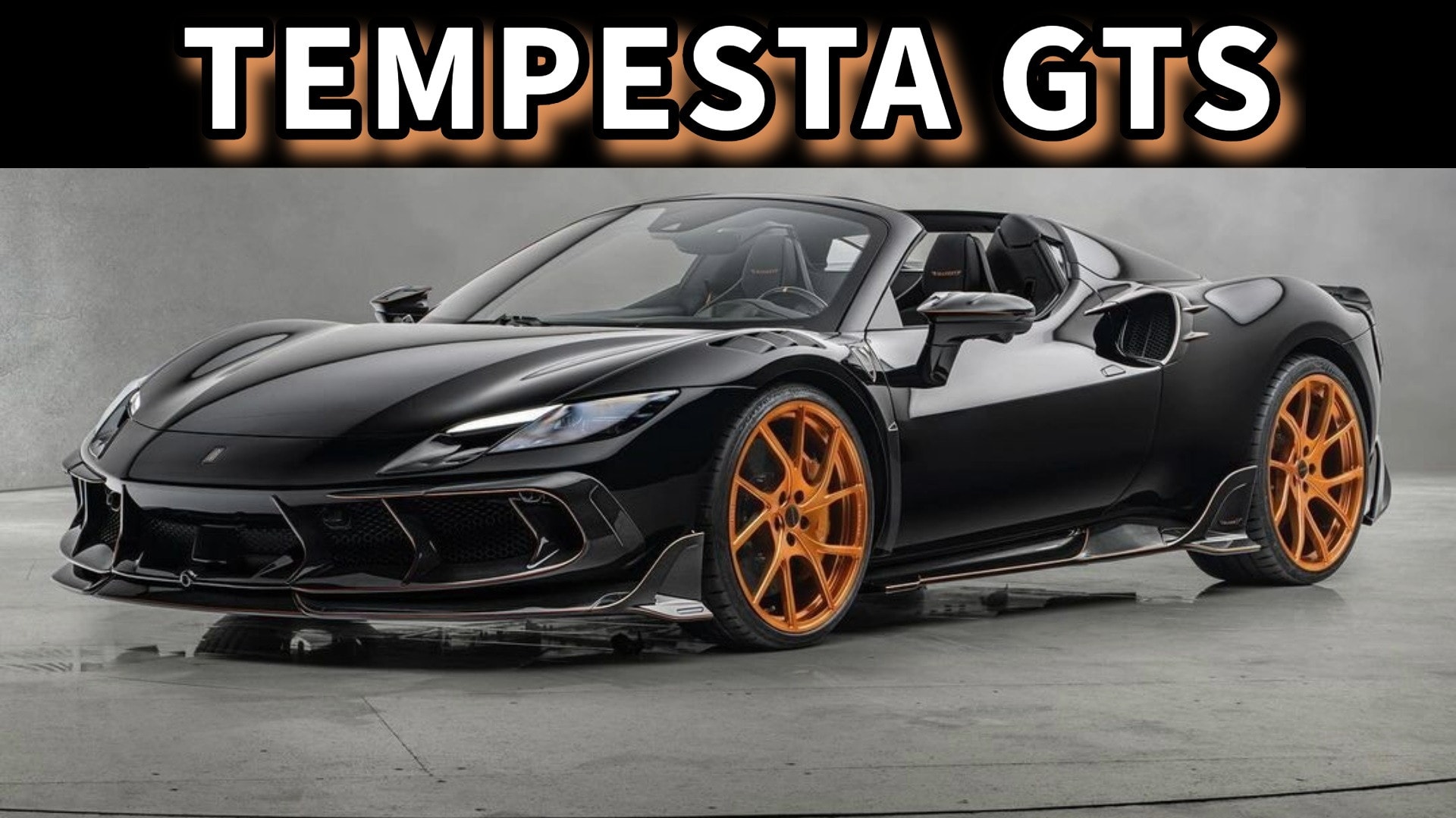 Mansory Turns Ferrari 296 GTS Into the Tempesta GTS