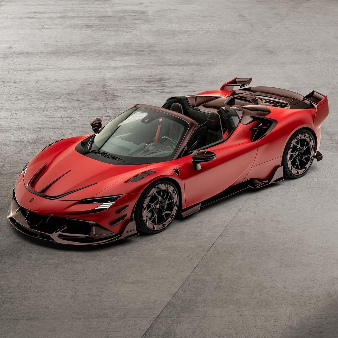 Mansory SF90 Spider Outruns Lamborghini Revuelto