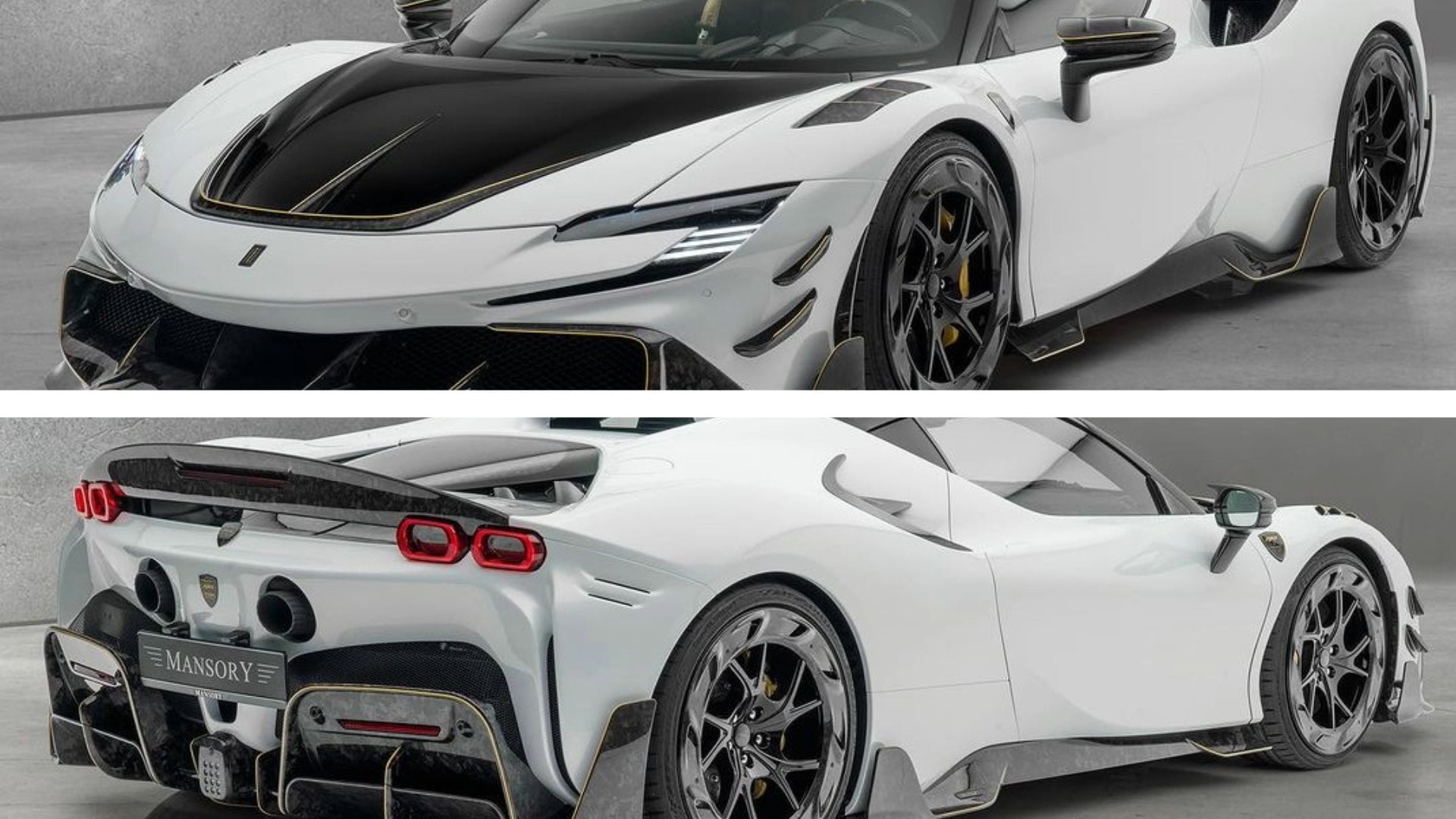 Ferrari SF90 Transformed by Mansory Super Soft Kit