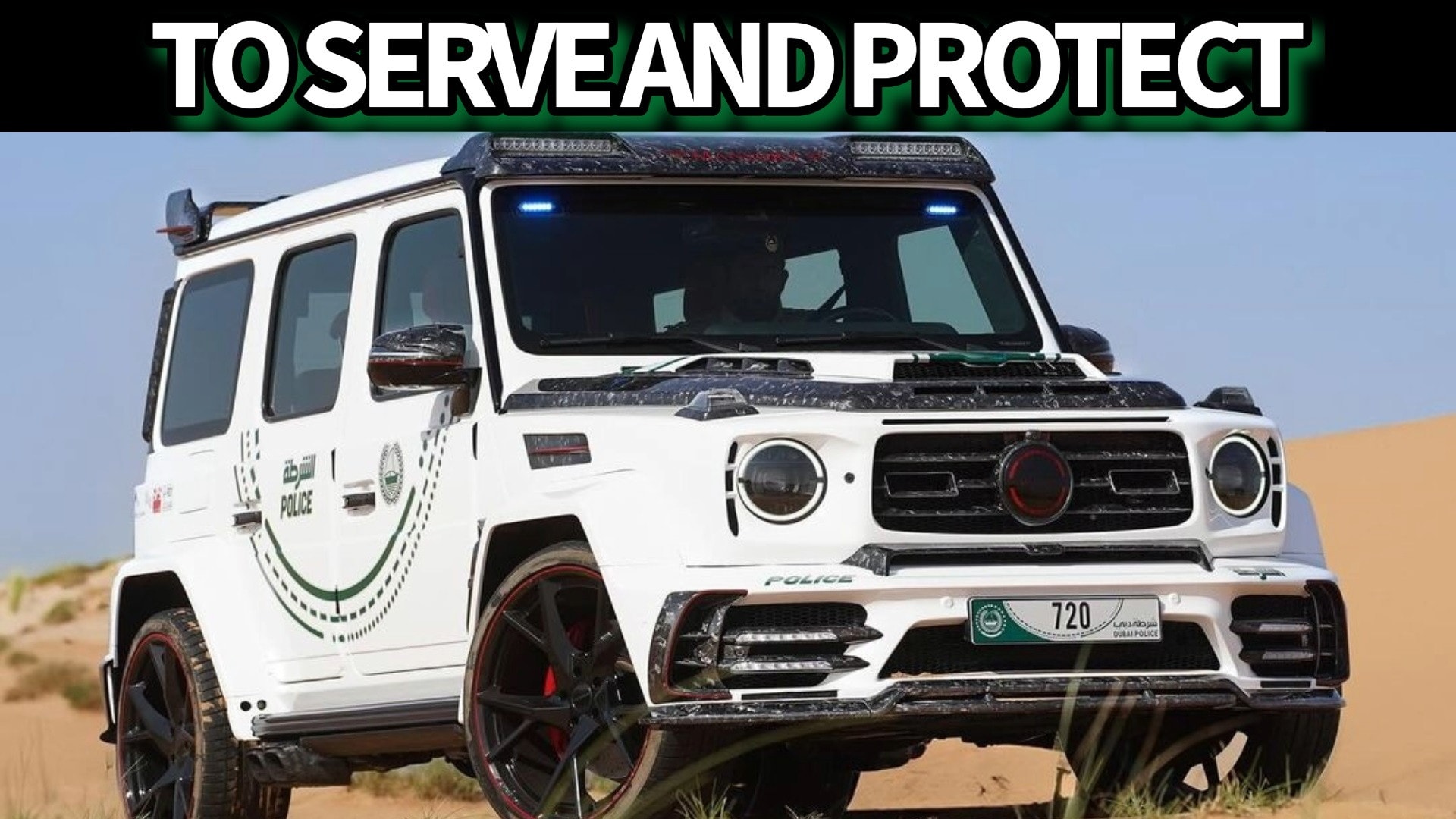 Dubai Police Adds Mansory-Tuned Mercedes G 63