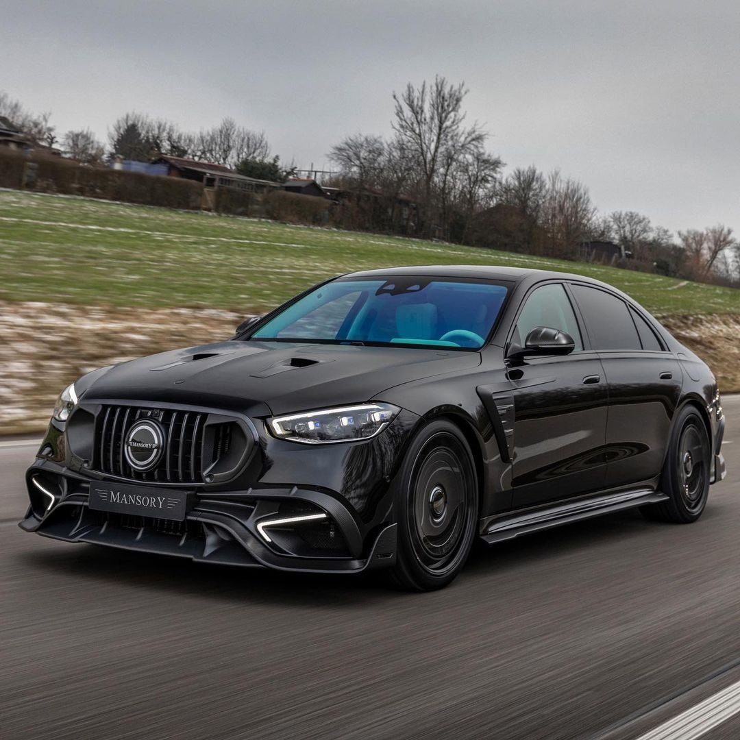 Mansory Transforms Mercedes AMG S 63 E Performance in Black
