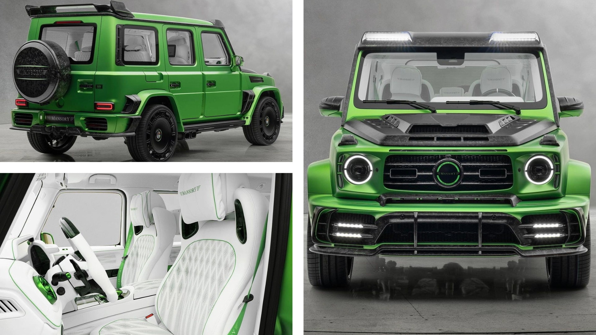 Flashy Mansory Upgrade for Mercedes G 63