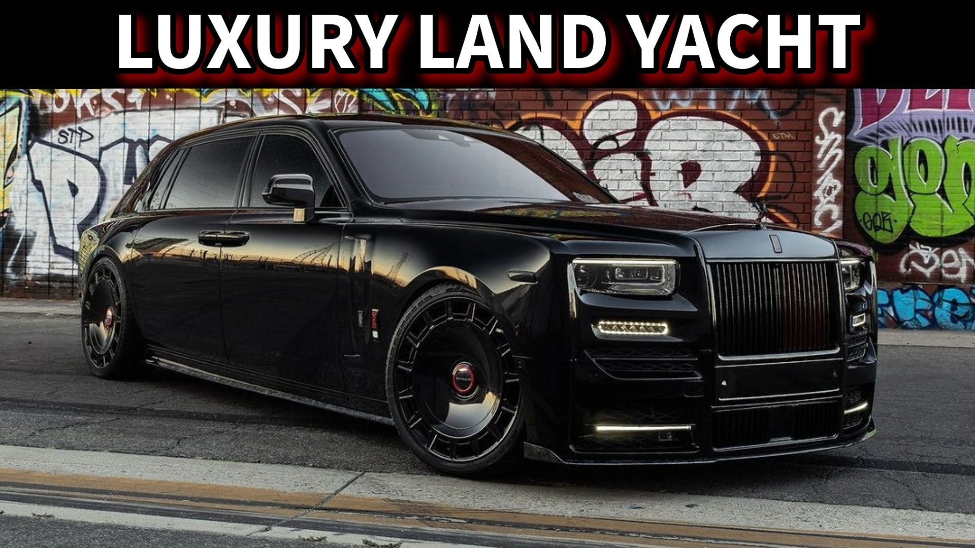 Mansory’s Gotham-Style Rolls-Royce Phantom EWB