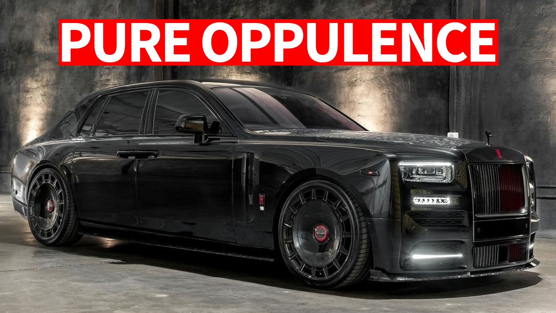 Black Mansory Phantom