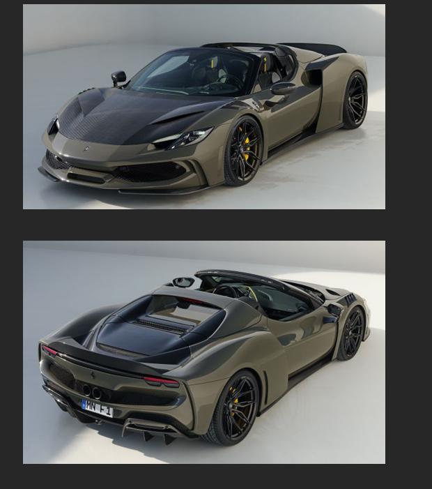 NOVITEC FERRARI 296 GTS N-LARGO WIDEBODY KIT