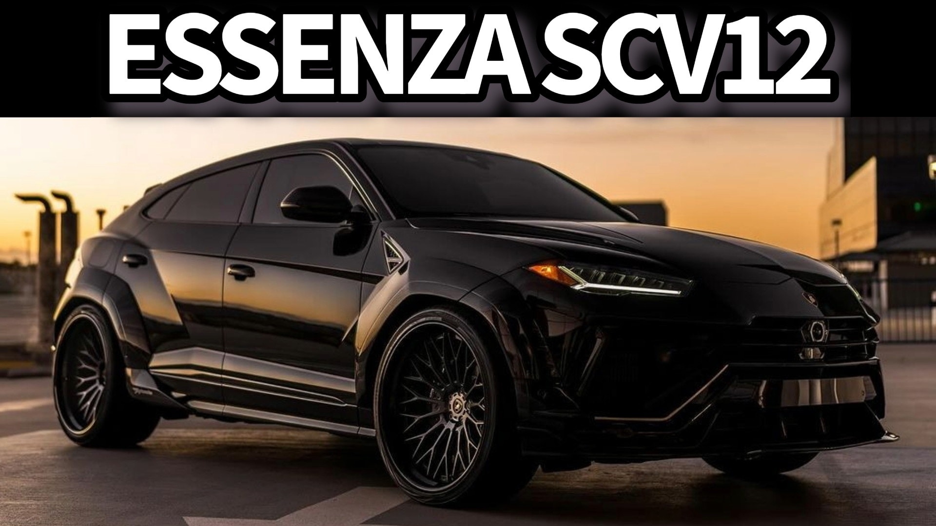 Rarest Lamborghini Urus Essenza SCV12 by RDB LA