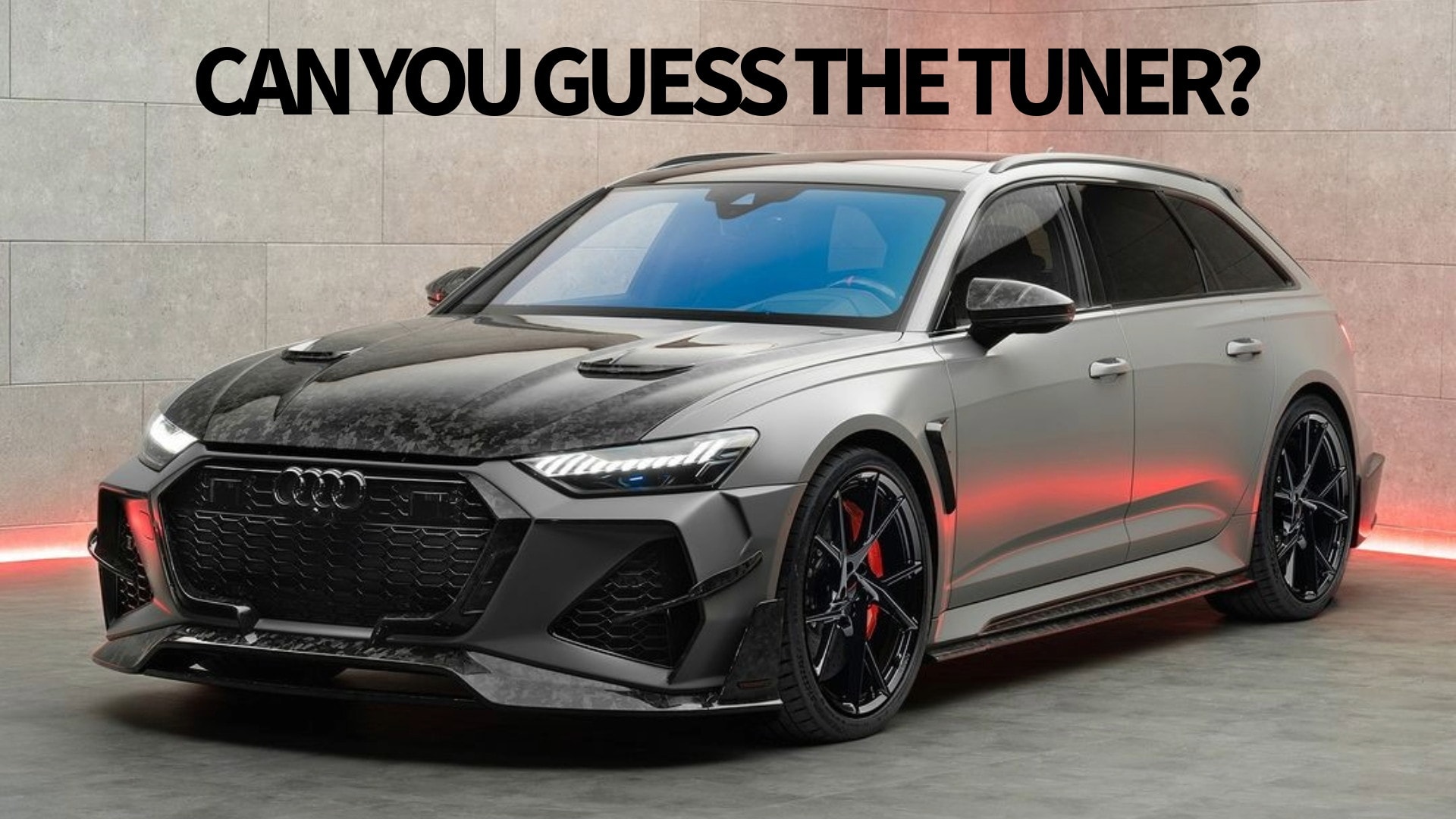 Mansory Reinvents the Audi RS6 Avant with Carbon and Precision