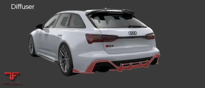 1016 AUDI RS6 carbon parts