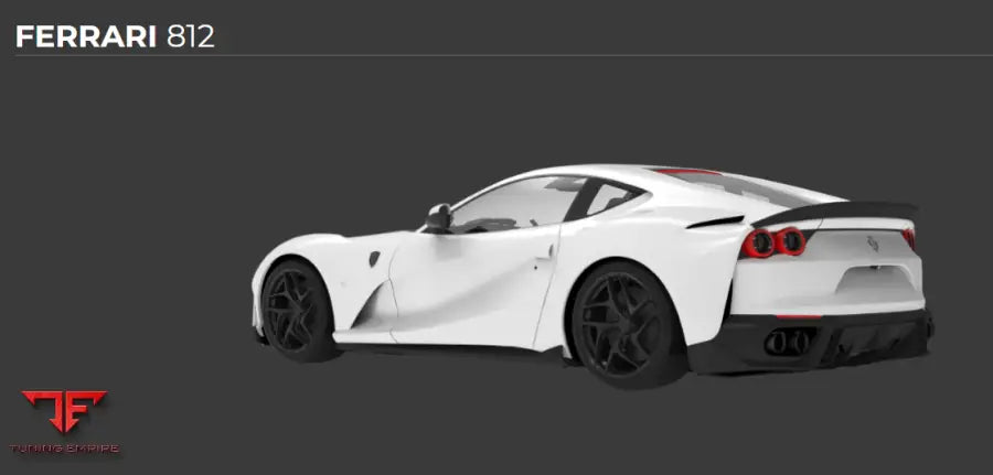 1016 FERRARI 812 CARBON PARTS