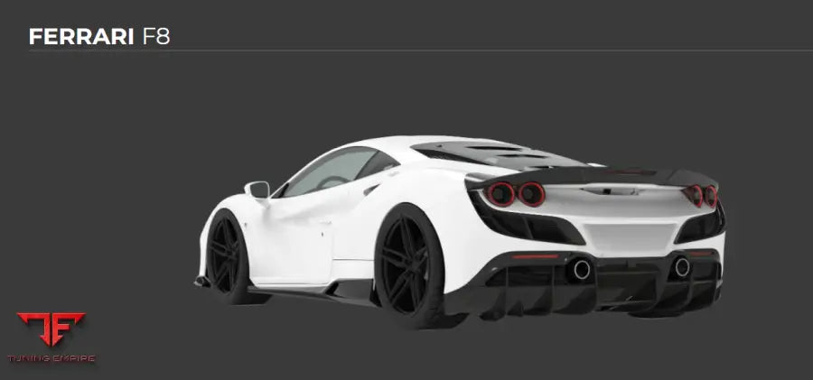1016 FERRARI F8 CARBON PARTS