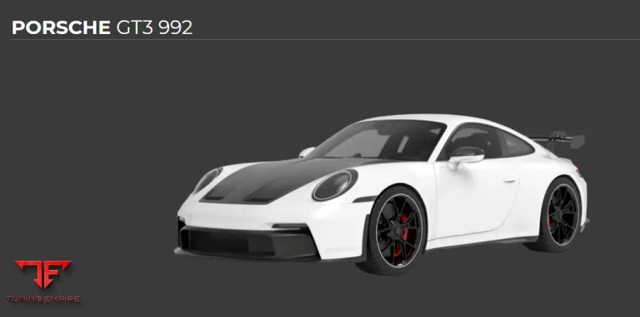 1016 PORSCHE GT3 992 CARBON PARTS