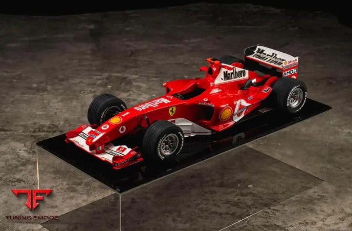 2004 FERRARI FORMULA CAR 1:5 SCALE MICHAEL SCHUMACHER WORLD CHAMPION MODEL