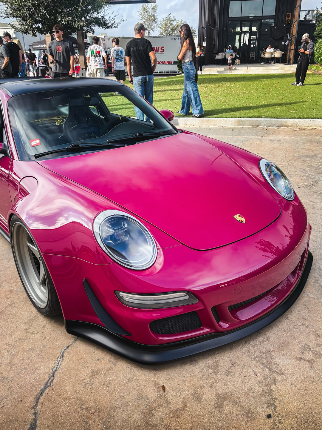 PORSCHE BODY KIT AND FORGED WHEELS