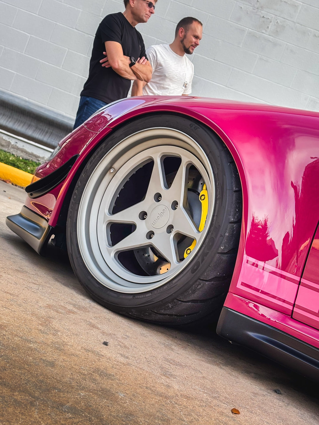 PORSCHE BODY KIT AND FORGED WHEELS