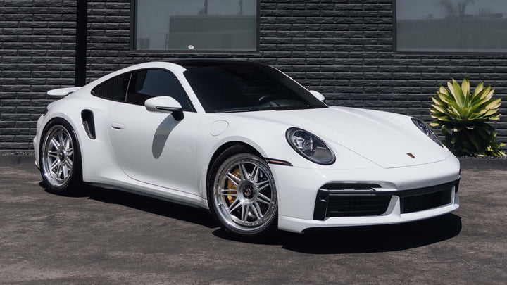PORSCHE 911 TURBO FORGED WHEELS AND EXHAUST SYSTEM