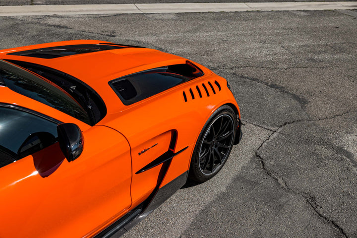 MERCEDES BENZ AMG GT BLACK SERIES FORGED WHEELS AND EXHAUST SYSTEM