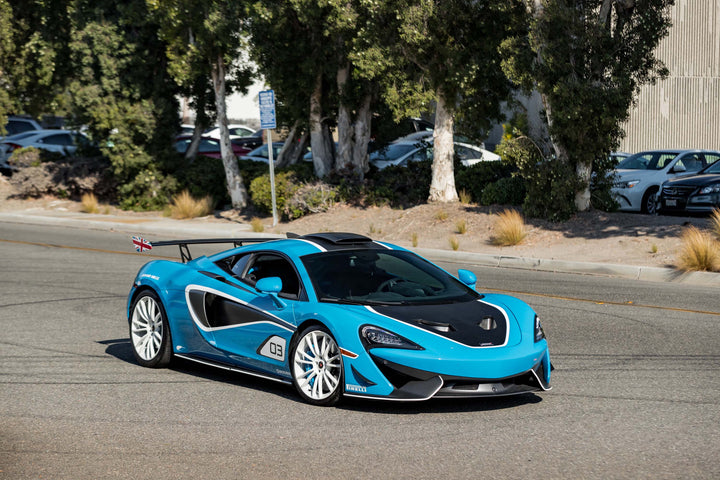 MCLAREN MSO-X FORGED WHEELS AND EXHAUST SYSTEM