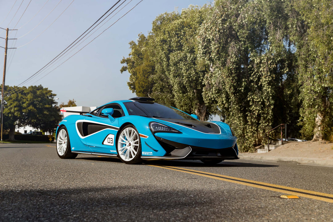 MCLAREN MSO-X FORGED WHEELS AND EXHAUST SYSTEM