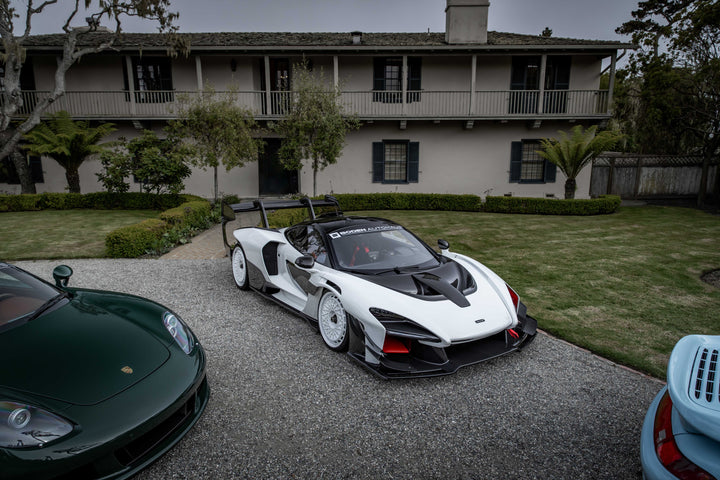 MCLAREN SENNA GTR FORGED WHEELS AND EXHAUST SYSTEM