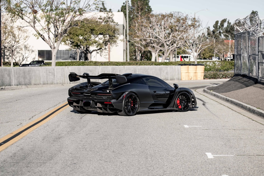 MCLAREN SENNA FORGED WHEELS AND EXHAUST SYSTEM