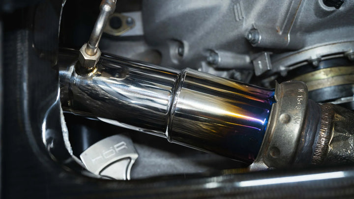 PORSCHE CARRERA GT FORGED WHEELS AND EXHAUST SYSTEM