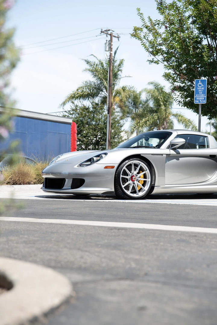 PORSCHE CARRERA GT FORGED WHEELS AND EXHAUST SYSTEM