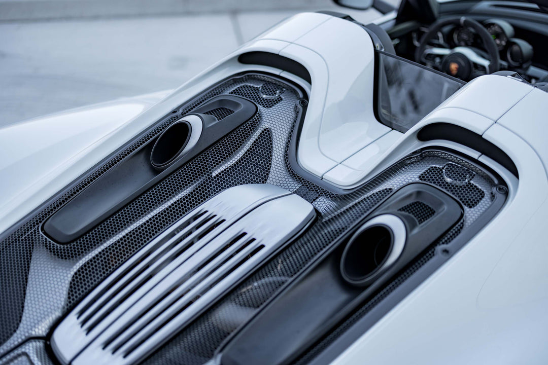 PORSCHE 918 FORGED WHEELS AND EXHAUST SYSTEM