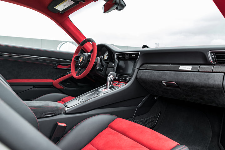 PORSCHE GT3 FORGED WHEELS AND EXHAUST SYSTEM