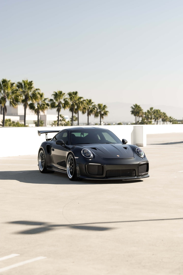 PORSCHE GT2RS FORGED WHEELS AND EXHAUST SYSTEM
