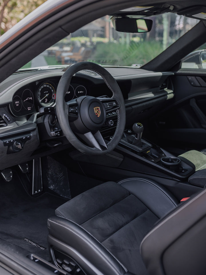 PORSCHE GT3 FORGED WHEELS AND EXHAUST SYSTEM