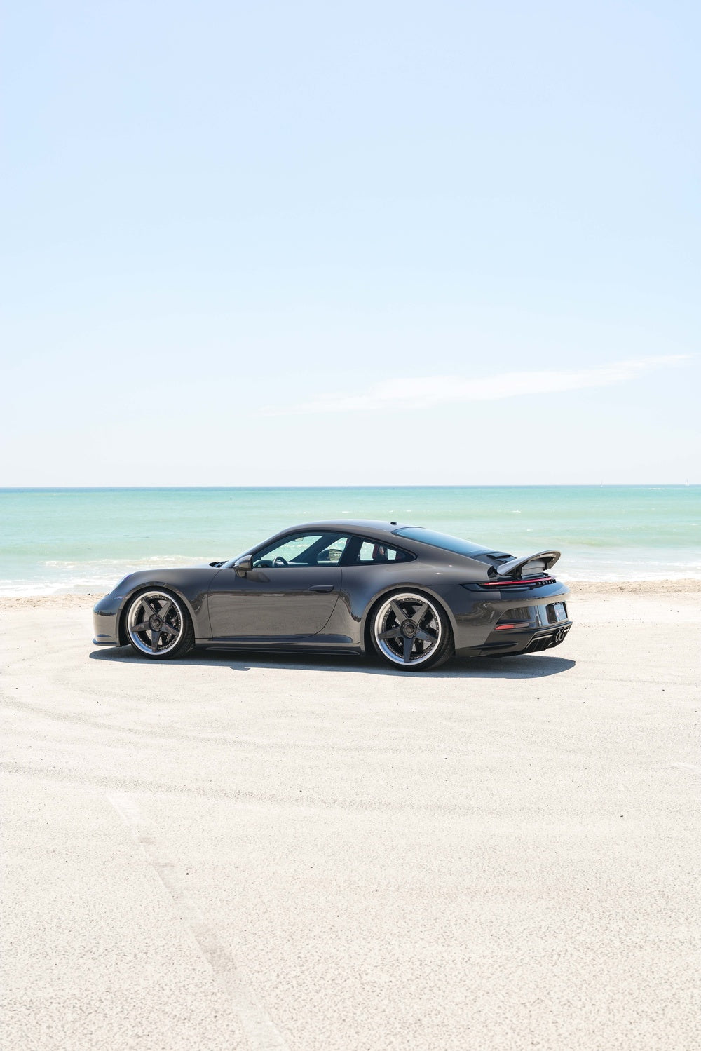 PORSCHE GT3 FORGED WHEELS AND EXHAUST SYSTEM