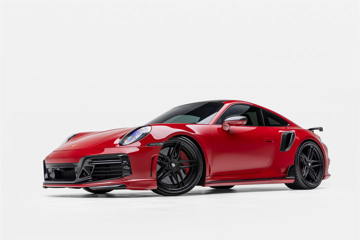 PORSCHE 911 TURBO FORGED WHEELS AND EXHAUST SYSTEM
