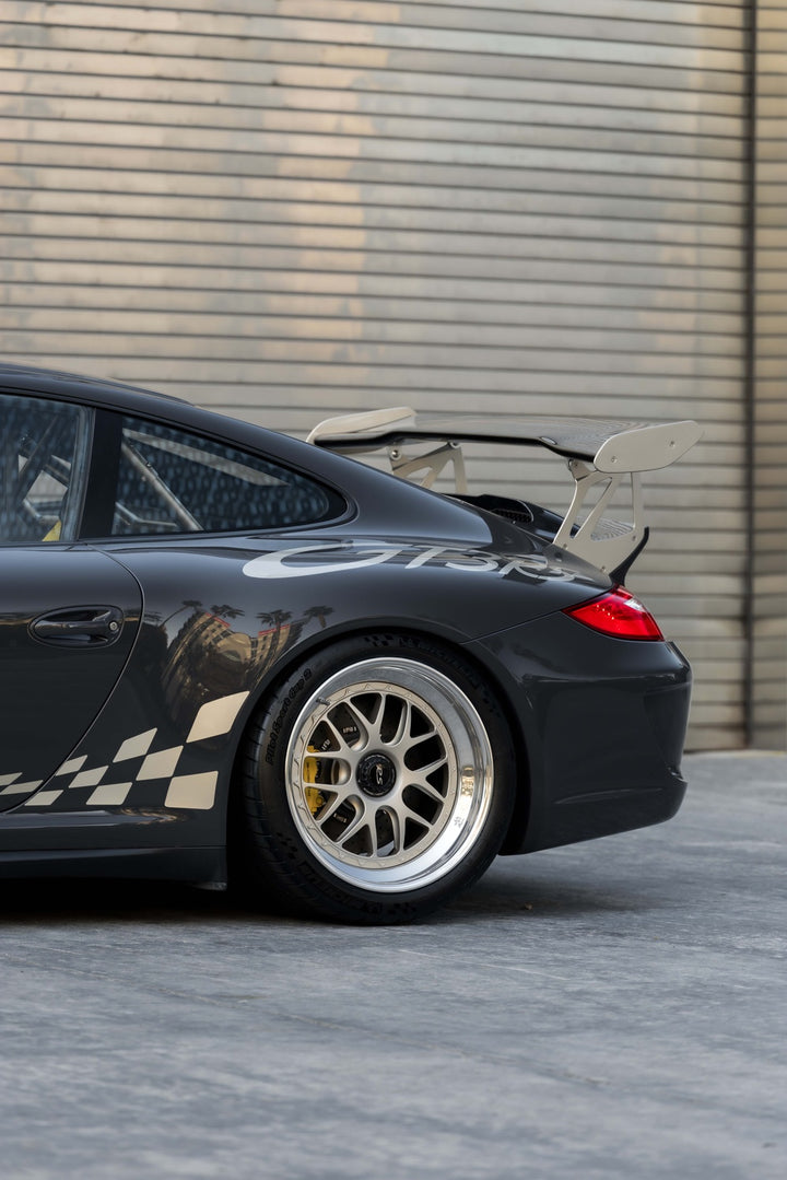 PORSCHE GT3RS FORGED WHEELS AND EXHAUST SYSTEM