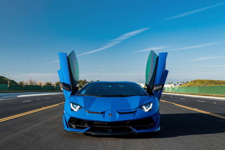 LAMBORGHINI AVENTADOR SVJ FORGED WHEELS AND EXHAUST SYSTEM