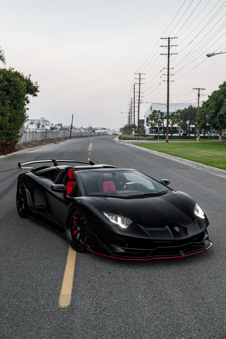 LAMBORGHINI AVENTADOR SVJ FORGED WHEELS AND EXHAUST SYSTEM