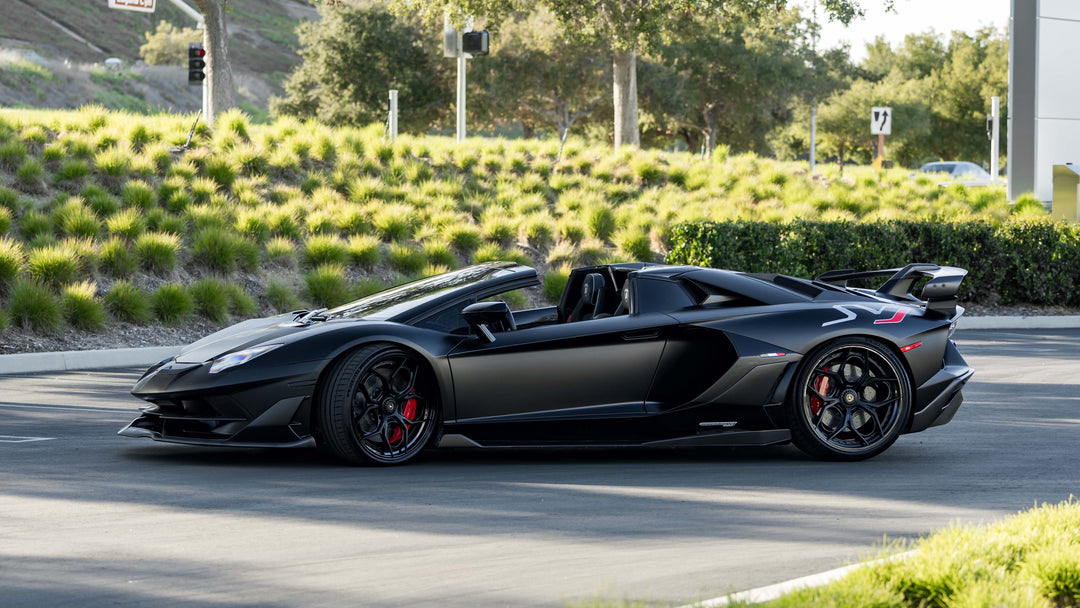 LAMBORGHINI AVENTADOR SVJ FORGED WHEELS AND EXHAUST SYSTEM