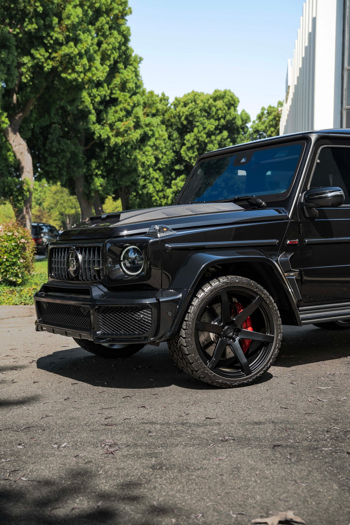 MERCEDES BENZ G63 AMG FORGED WHEELS AND EXHAUST SYSTEM