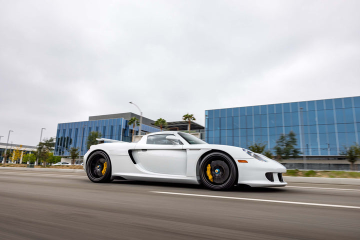 PORSCHE CARRERA GT FORGED WHEELS AND EXHAUST SYSTEM