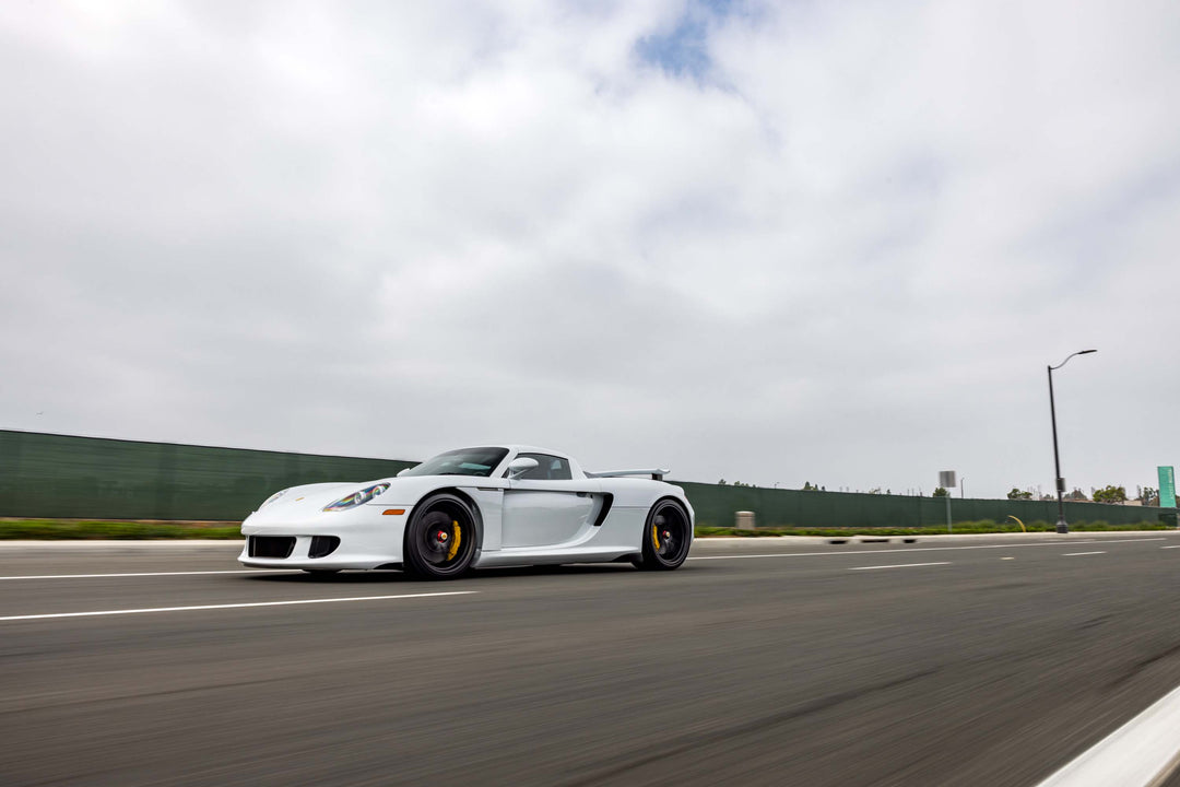 PORSCHE CARRERA GT FORGED WHEELS AND EXHAUST SYSTEM