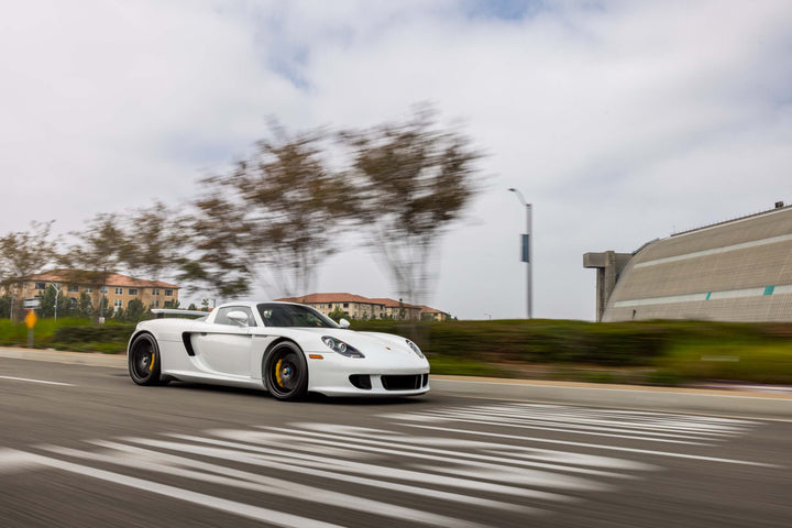 PORSCHE CARRERA GT FORGED WHEELS AND EXHAUST SYSTEM