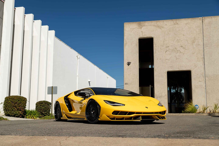 LAMBORGHINI CENTENARIO FORGED WHEELS AND EXHAUST SYSTEM